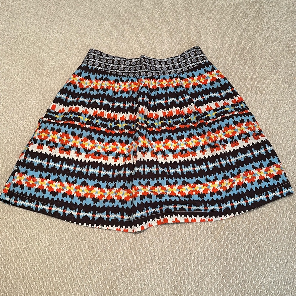 Anthropologie Porridge Boho A-line Skirt